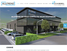Tablet Screenshot of alutrend.nl